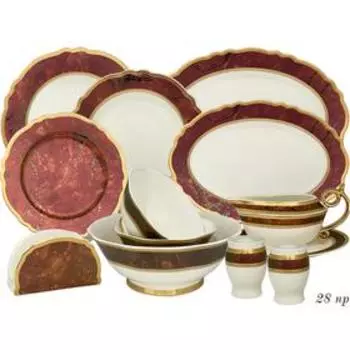 Обеденный сервиз Lenardi Versailles, 28 предметов