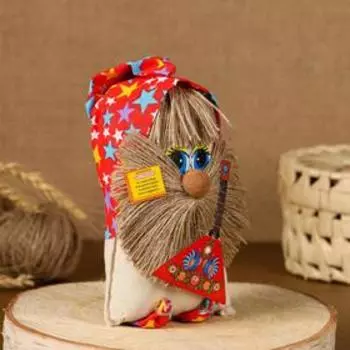 Оберег "Домовой", c балалайкой