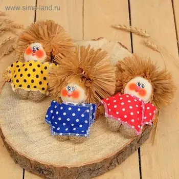 Оберег-домовой "Кузьма", малый, микс