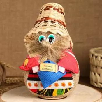 Оберег «Домовой Нафаня», 15 см, микс