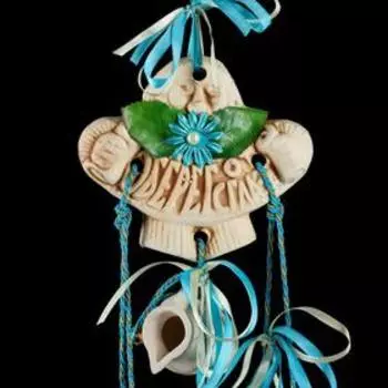 Оберег "Домовой от сглаза", 86 см, микс