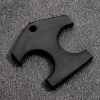 Оберег из шунгита "Молот Тора"