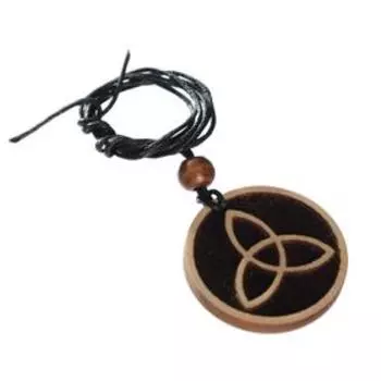 Оберег "Трикверт" кедр, защита от порчи