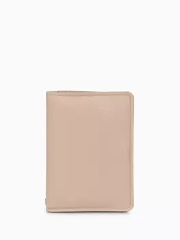 Обложка Bagsland 3в1: для банковских карт, купюр, документов, бежевая