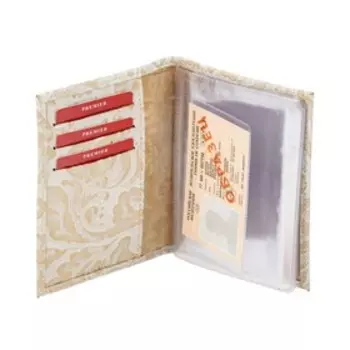 Обложка для автодокументов, цвет бежевый