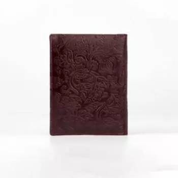 Обложка для автодокументов, цвет бордовый