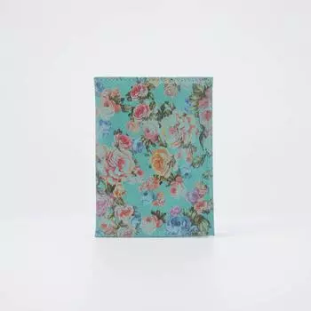 Обложка для автодокументов, цвет голубой