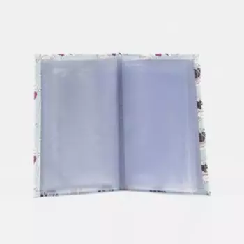 Обложка для автодокументов, цвет голубой