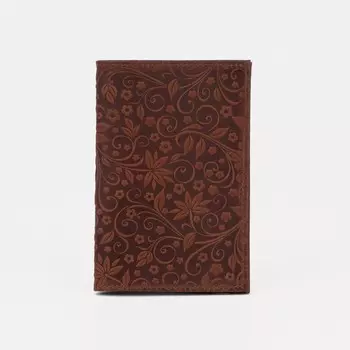 Обложка для автодокументов, цвет коричневый