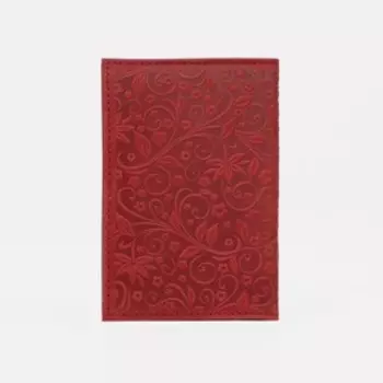 Обложка для автодокументов, цвет красный