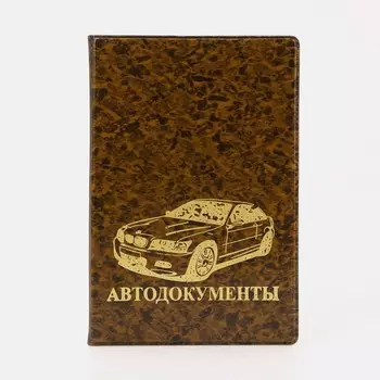 Обложка для автодокументов, цвет зелёный