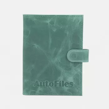 Обложка для автодокументов, цвет зелёный