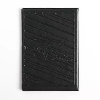 Обложка для автодокументов иск. кожа «Служу отечеству» зеленая