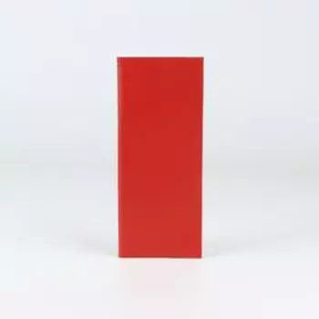 Обложка для документов, 4 отдела для карт, цвет красный