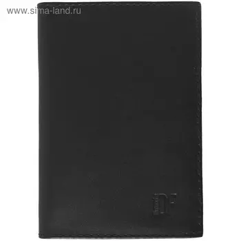 Обложка для документов, цвет чёрный
