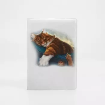 Обложка для паспорта, цвет белый