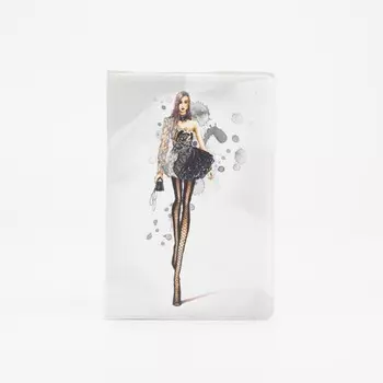 Обложка для паспорта, цвет белый