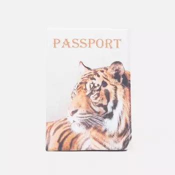 Обложка для паспорта, цвет белый