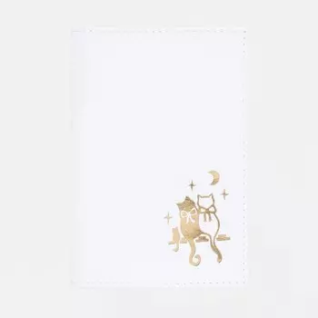 Обложка для паспорта, цвет белый