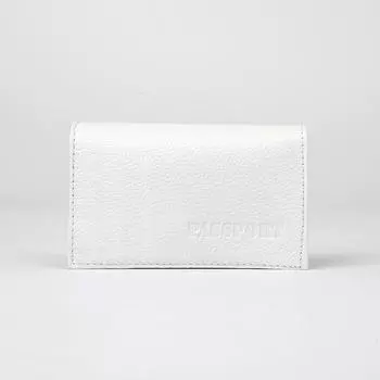 Обложка для паспорта, цвет белый