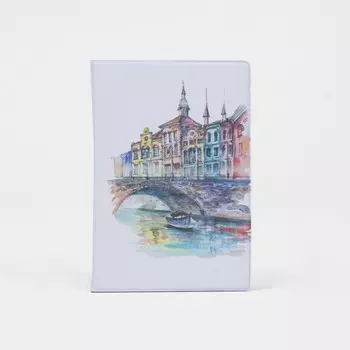 Обложка для паспорта, цвет белый