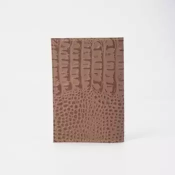 Обложка для паспорта, цвет бежевый