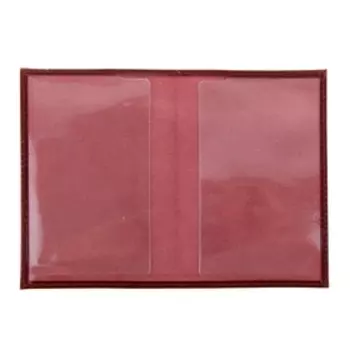 Обложка для паспорта, цвет бордовый