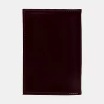 Обложка для паспорта, цвет бордовый