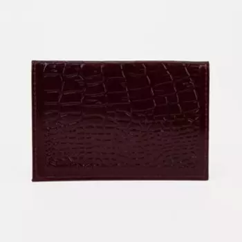 Обложка для паспорта, цвет бордовый