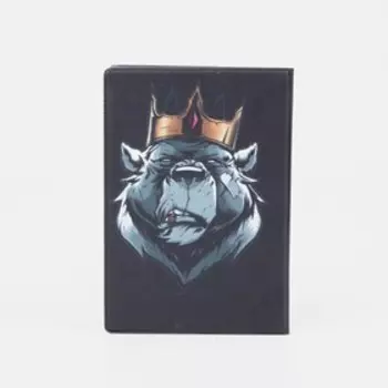 Обложка для паспорта, цвет чёрный