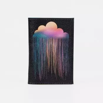 Обложка для паспорта, цвет чёрный