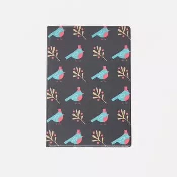 Обложка для паспорта, цвет чёрный