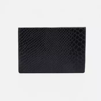 Обложка для паспорта, цвет чёрный