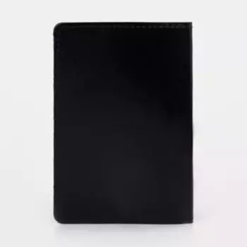 Обложка для паспорта, цвет чёрный