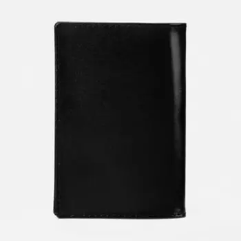 Обложка для паспорта, цвет чёрный