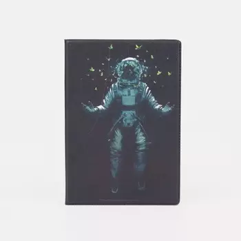 Обложка для паспорта, цвет чёрный