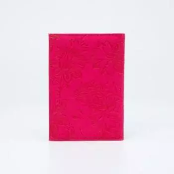 Обложка для паспорта, цвет фуксия