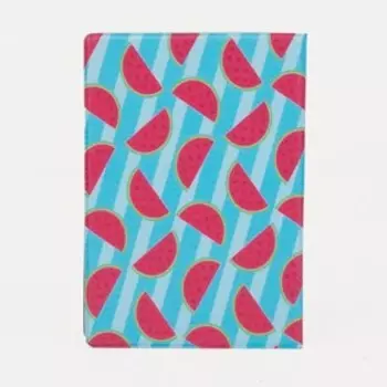 Обложка для паспорта, цвет голубой