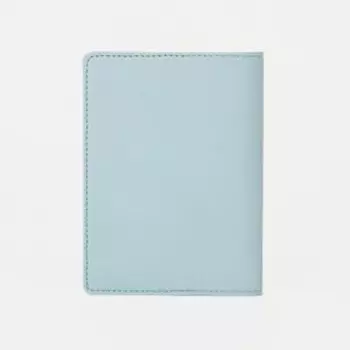 Обложка для паспорта, цвет голубой