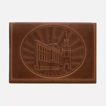 Обложка для паспорта, цвет кофе