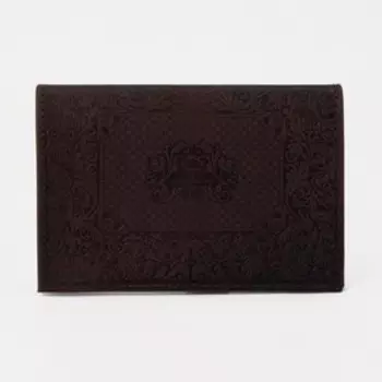 Обложка для паспорта, цвет коричневый