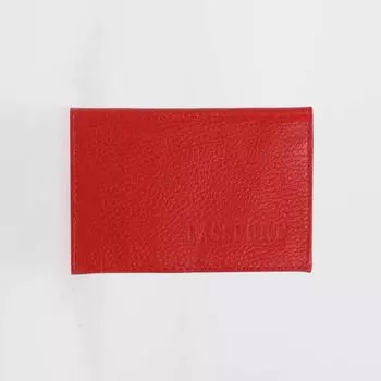 Обложка для паспорта, цвет красный