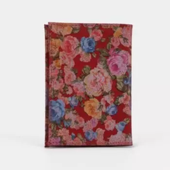 Обложка для паспорта, цвет красный