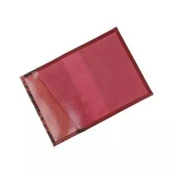 Обложка для паспорта, цвет красный