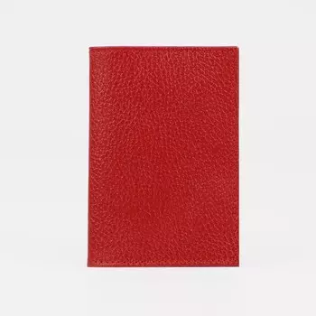 Обложка для паспорта, цвет красный