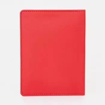 Обложка для паспорта, цвет красный