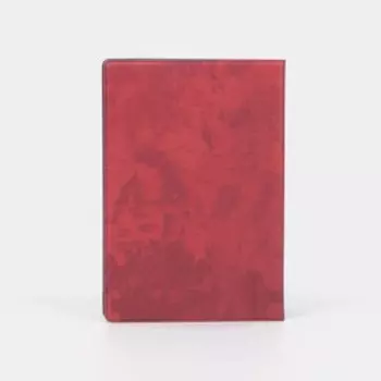 Обложка для паспорта, цвет красный