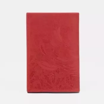 Обложка для паспорта, цвет красный