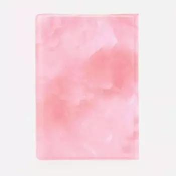 Обложка для паспорта, цвет розовый