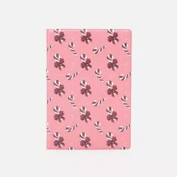 Обложка для паспорта, цвет розовый